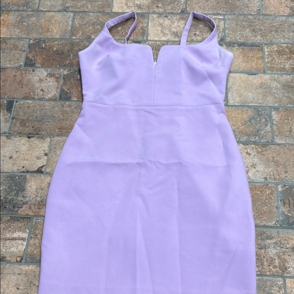 Likely Strapless Lavender Dress